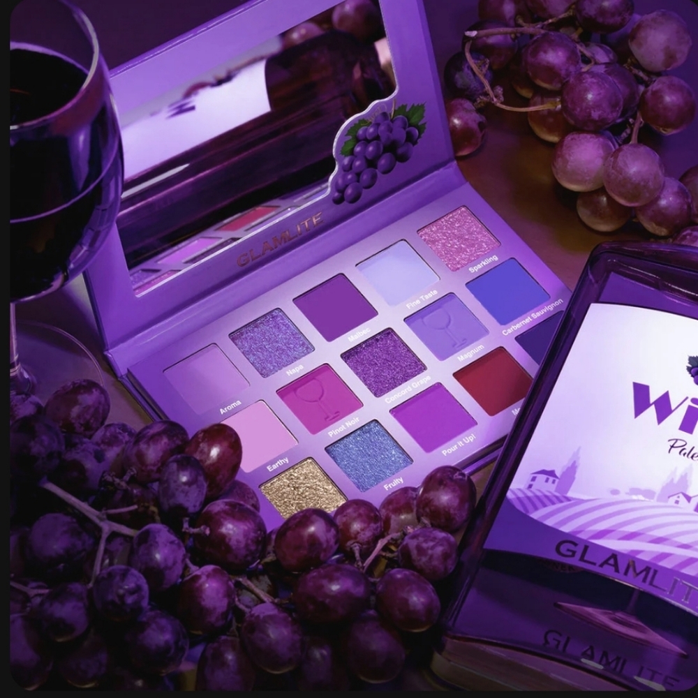 Wine Eyeshadow Palette | Glamlite Cosmetics | Brand New in Box | Authentic - Picture 4 of 7